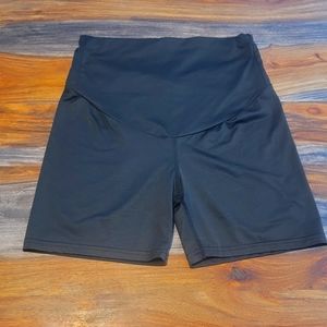 Shein maternity biker shorts